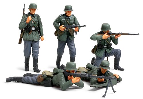 Сборная модель - Немецкие пехотинцы