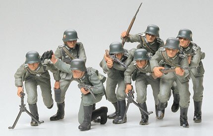 Сборная модель - Немецкая штурмовая пехота