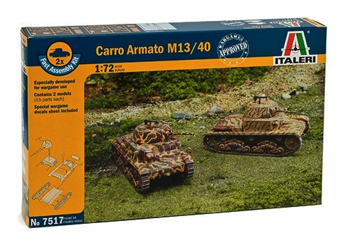 Сборная модель - Танк Carro Armato M13/40
