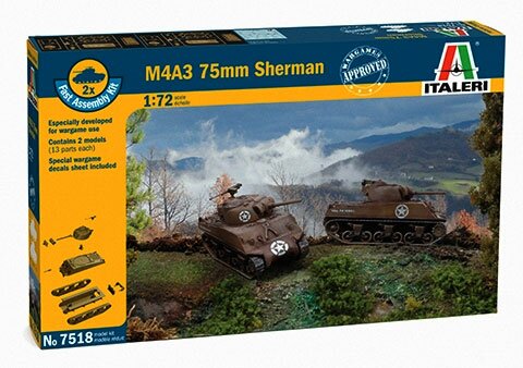 Сборная модель - Танк М4 А3 Sherman Шерман