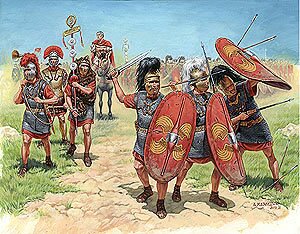 Сборная модель - Римская пехота II-I вв. до н.э.