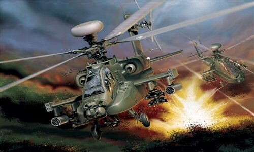 Сборная модель - Вертолет AH-64D Longbow Apache