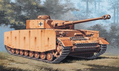 Сборная модель - Немеций танк Т-4