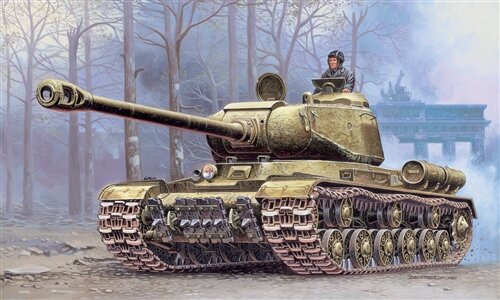 Сборная модель - Советский танк ИС-2М