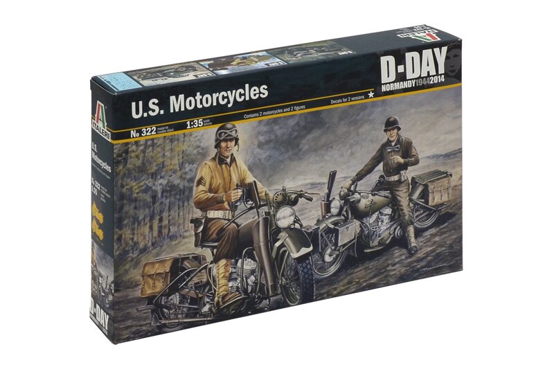 Сборная модель - Американские мотоциклы WWII