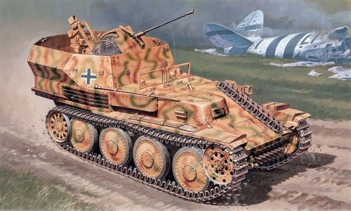 Сборная модель - Танк Sd.Kfz. 140 Flakpanzer 38 Gepard