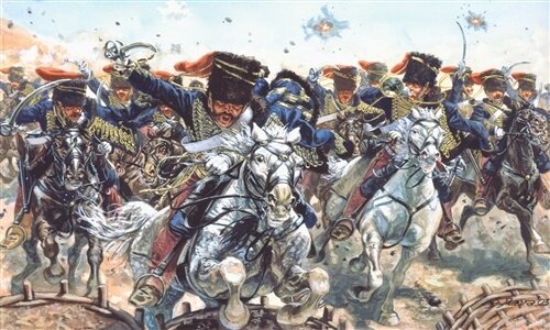 Сборная модель - Солдатики Britich Hussars (Crimean War)