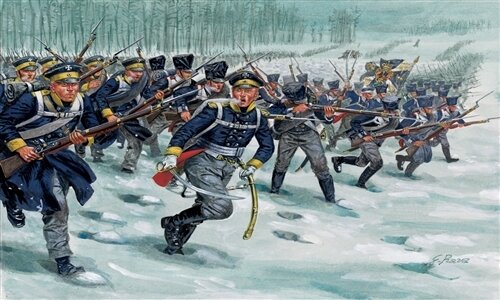 Сборная модель - Солдатики Prussian Infantry