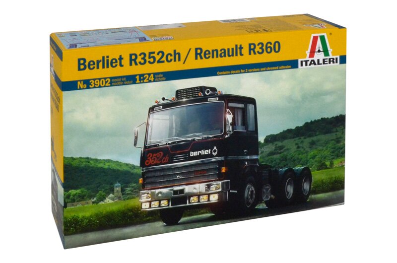 Сборная модель - ГРУЗОВИК BERLIET352ch/RENAULT R360 6x4
