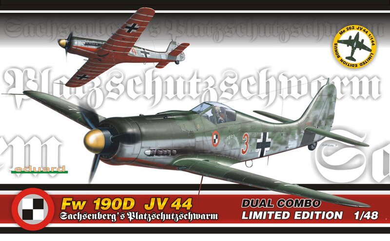 Сборная модель - Самолеты Fw 190D JV 44 Dual Combo (Limited edition)