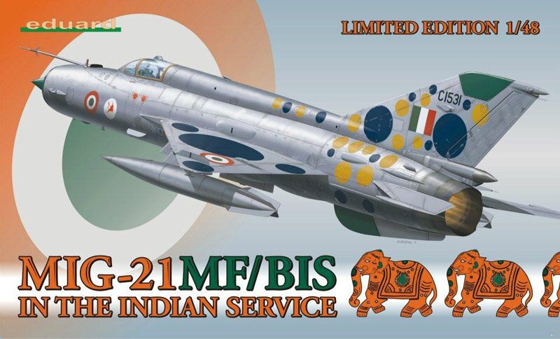 Сборная модель - Самолет MiG-21MF/BIS in the Indian service