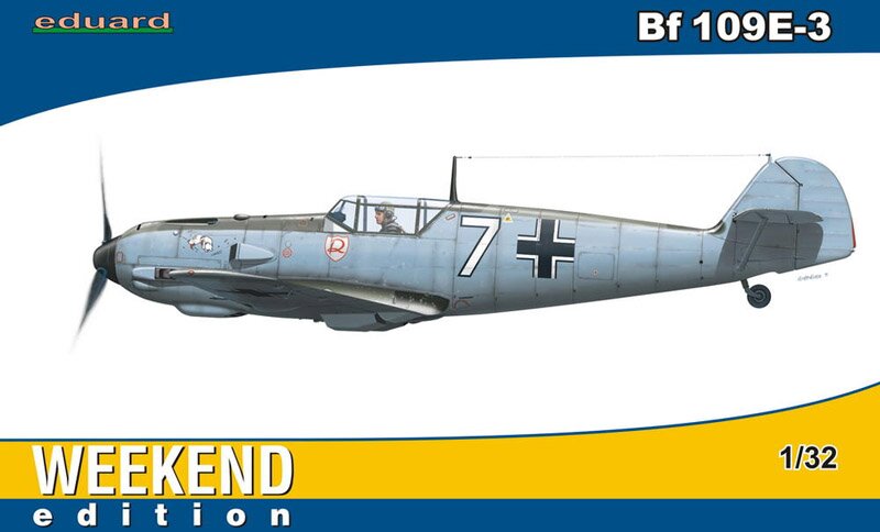 Сборная модель - Самолет Bf 109E-3