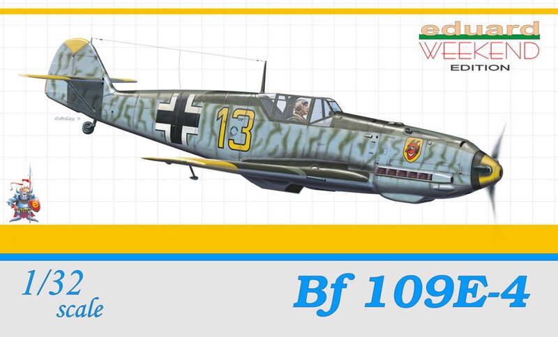 Сборная модель - Самолет Bf 109E-4