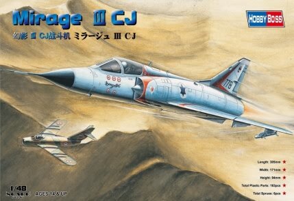 Сборная модель - Самолет "Mirage IIICJ Fighter"