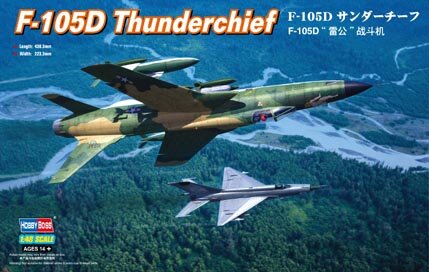 Сборная модель - Самолет F-105D Thunderchief