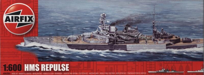 Сборная модель - Корабль HMS REPULSE