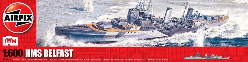 Сборная модель - КОРАБЛЬ HMS BELFAST