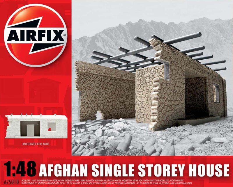 Сборная модель - Афганский 1эт.дом