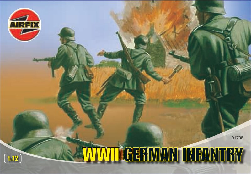Сборная модель - Нем.пехота второй мировой войны
