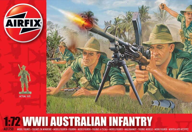 Сборная модель - Австралийская пехота