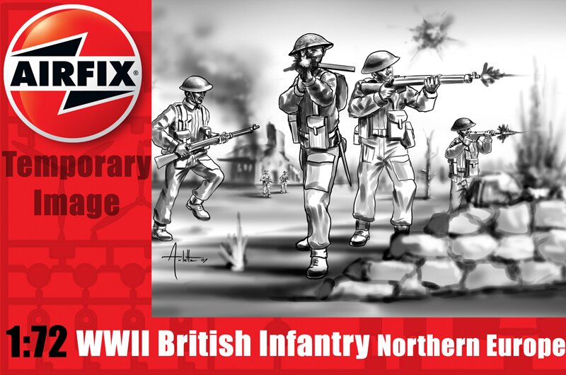 Сборная модель - Британская пехота WWII