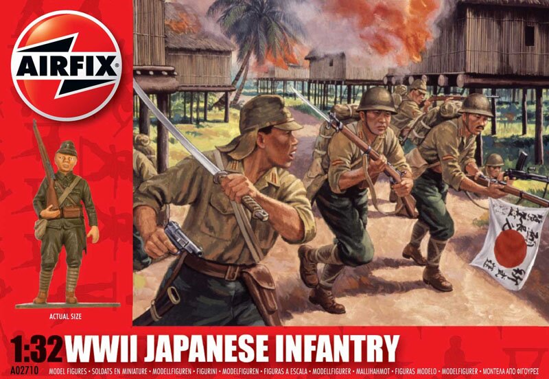 Сборная модель - Японская пехота WWII