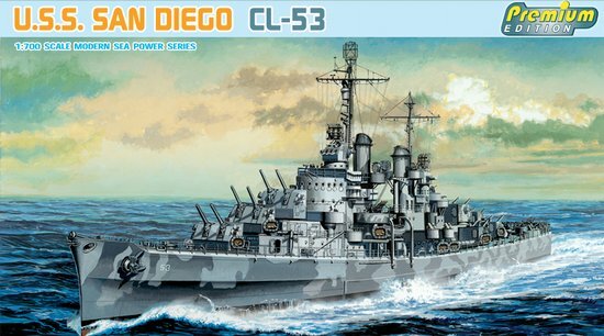 Сборная модель - Корабль USS San Diego