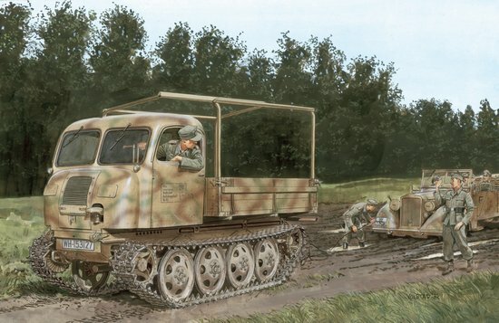 Сборная модель - Гусеничный тягач RSO/1 Type 470
