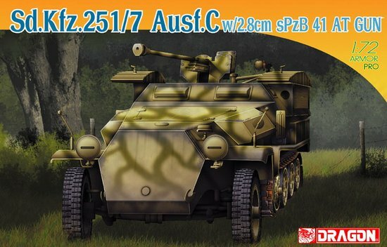 Сборная модель - Бронетранспортер Sd.Kfz.251/7 Ausf.C