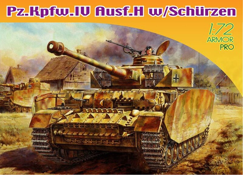Сборная модель - Танк Pz.Kpfw.IV Ausf.H