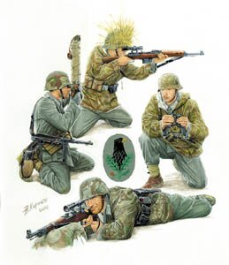 Сборная модель - Немецкие снайперы