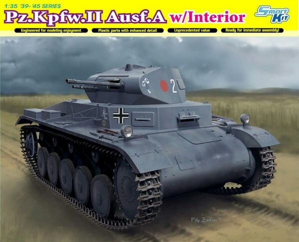 модель Немецкий лёгкий танк Pz.Kpfw.II Ausf.A