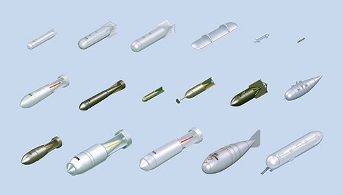 Сборная модель - Набор бомб для Германских ВВС