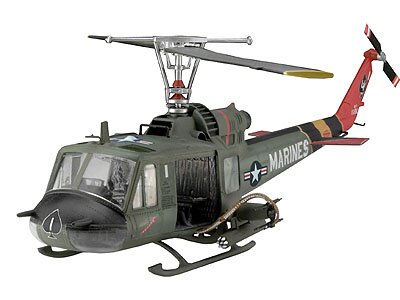 Сборная модель - Вертолёт Bell UH-1C/B Huey Hog
